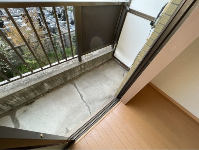 フェニックス拝島のバルコニー