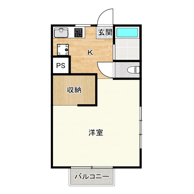 メゾンあまかわの間取り