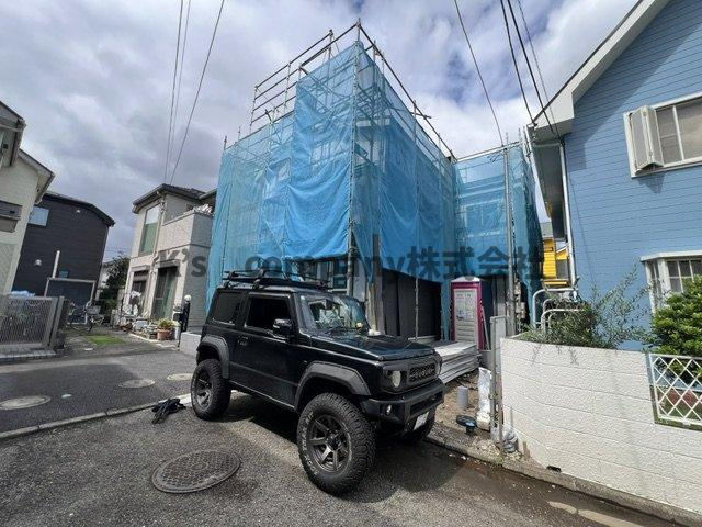 茅ヶ崎市緑が浜　新築戸建の外観パース|外観の完成イメージ◇