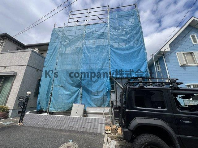 茅ヶ崎市緑が浜　新築戸建の外観|2026.7.19撮影◇