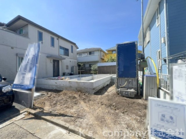 茅ヶ崎市緑が浜　新築戸建の外観|2026.7.19撮影◇