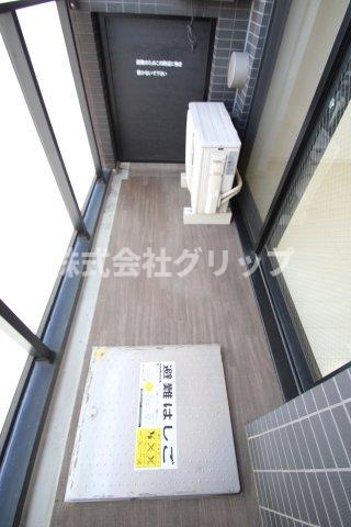 Le'a横濱ヴィヴァーチェのバルコニー