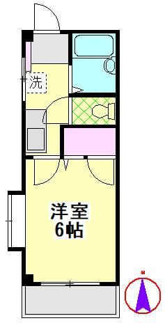 シャトーセブンの間取り