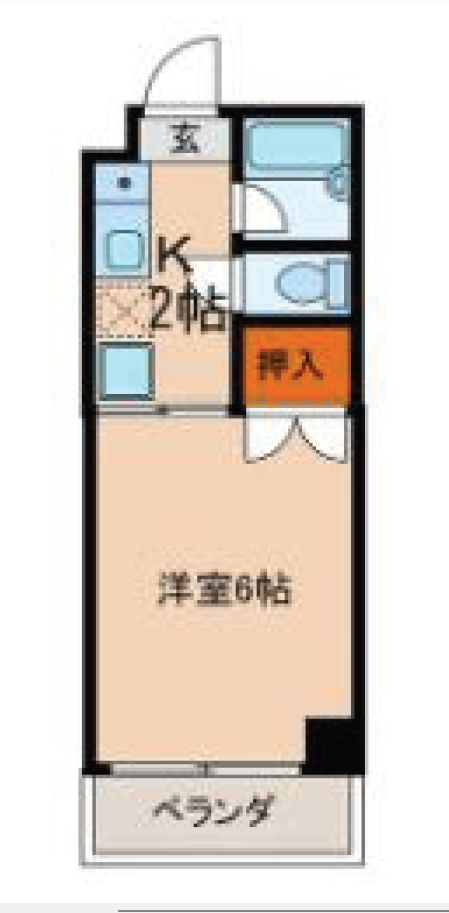 池長ビルの間取り|間取りです。