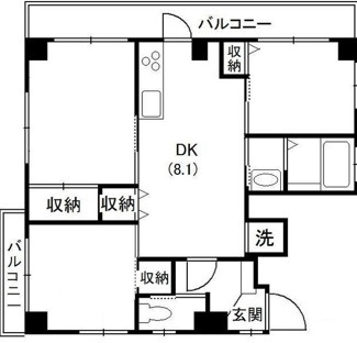 【間取り】 | 神谷ビル | 間取りです。