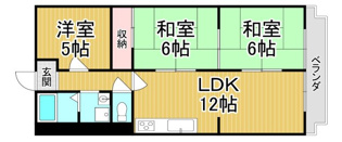 ドムール宝塚の間取り