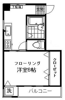 【間取り】 | サンシャレー髙栁 | 間取りです。