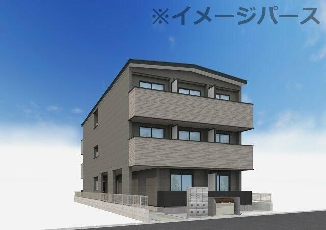 （仮称）キャメル草加谷塚２丁目Ａ棟の外観