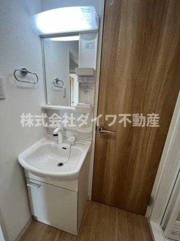 マンション稲葉の洗面所