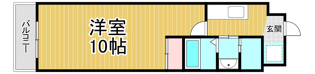 シエテ南塚口の間取り