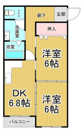 フローラルコートの間取り
