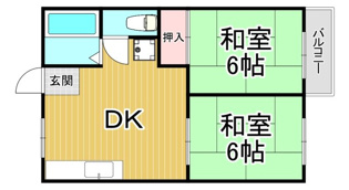ファミール杉の間取り