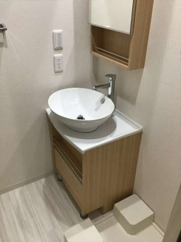 独立洗面化粧台付き☆