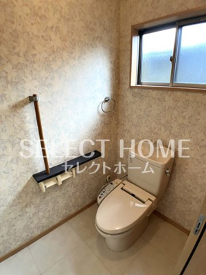 【トイレ】 | 岡崎中町戸建 | コンパクトで使いやすいトイレです