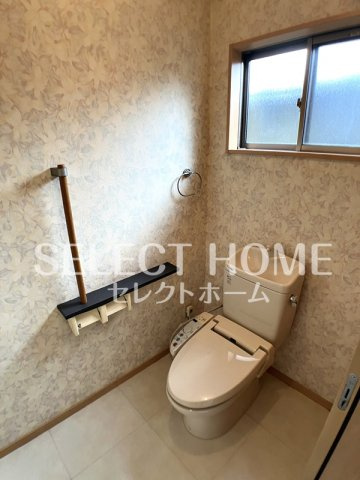 【トイレ】 | 岡崎中町戸建 | コンパクトで使いやすいトイレです