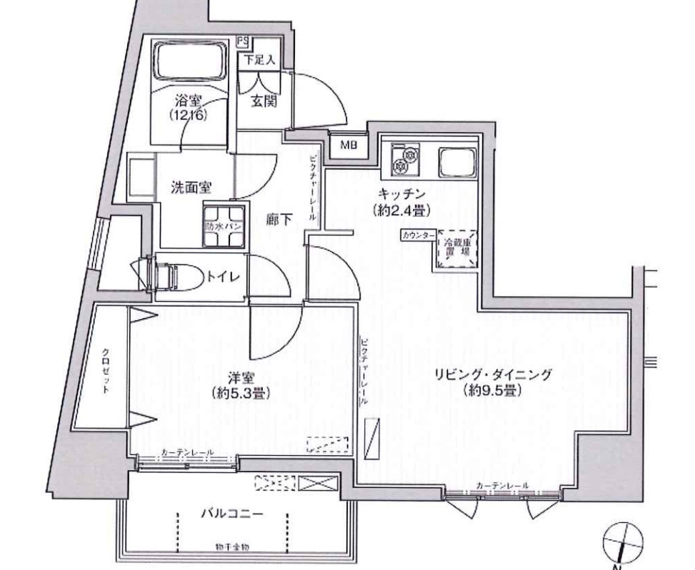 カーサラスク目白台の間取り