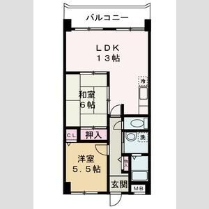 グランメエル435の間取り