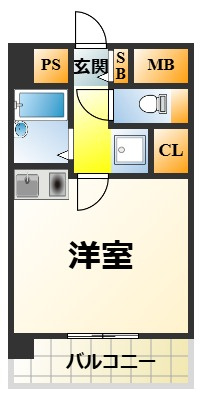 プランドールマサキの間取り