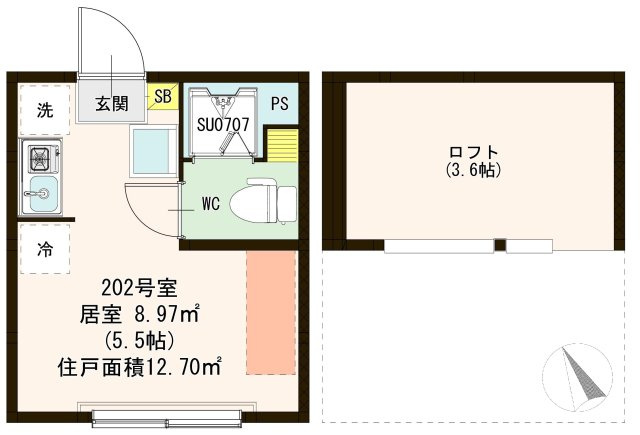 【間取り】 | AETAS高野台