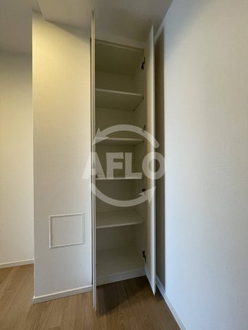 プレミストタワー大阪新町ローレルコート　堀江小学校区の収納|プレミストタワー大阪新町ローレルコート　キッチン収納