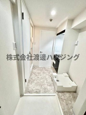 岡本ハイツの玄関