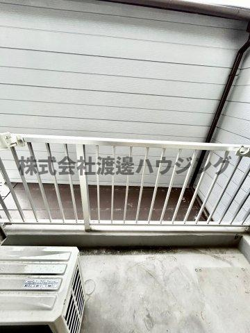 岡本ハイツのバルコニー