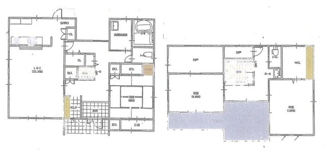 【間取り】 | 川越市安比奈新田　中古戸建
