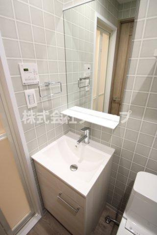 ピュアシティ横浜5の独立洗面台