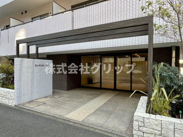 ピュアシティ横浜5のエントランス