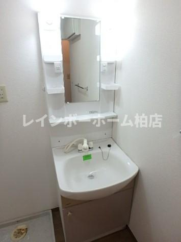 特典：仲介手数料が無料です!!の洗面所|シャワー付き洗面台です