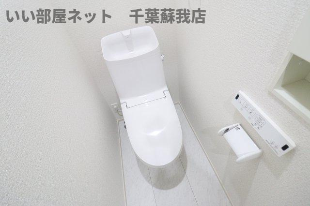 ナリトモ赤井Ａのトイレ|シンプルで使いやすいトイレです