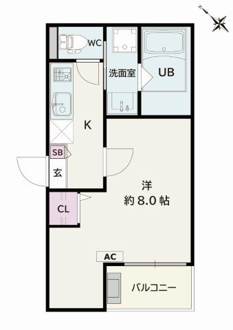 【間取り】 | Jack unokiⅢ