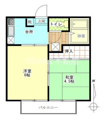アイビーマンション南林間の間取り