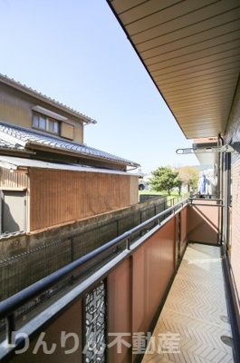 【バルコニー】 | ゆとりあ弐番館 | お洗濯にも便利なバルコニー付き