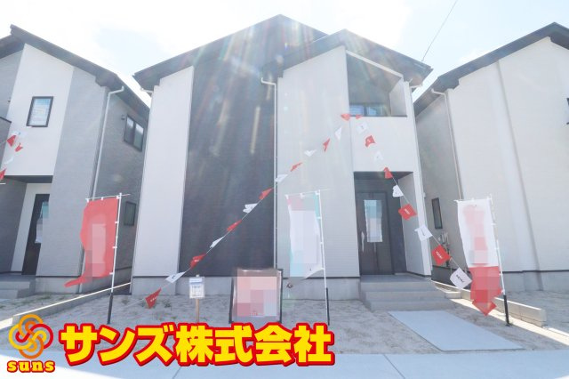 郡山市富久山町福原字町田　　　  3号棟　　　明健小学校、明健中学区　の居間・リビング|※同社施工例