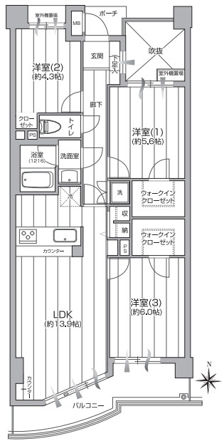 コンフォート南越谷