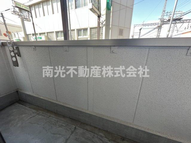 ＡＲＣＡ弥刀駅前のバルコニー|別タイプの間取りとなっております！