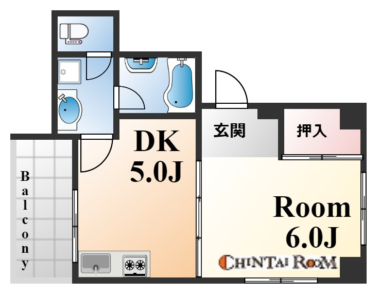 品川第6マンションの間取り