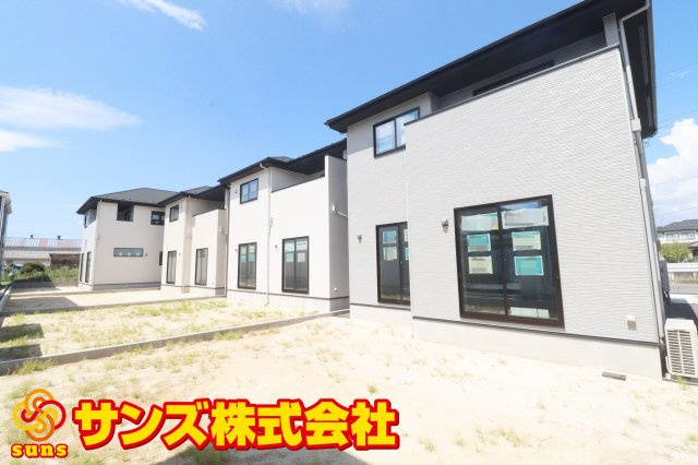 郡山市富久山町福原字町田　　　  4号棟　　　明健小学校、明健中学区　の外観|南東側から見た外観