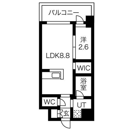 【間取り】 | アルティザ博多ベイコート