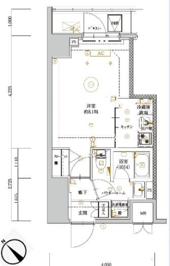 ARTESSIMO　ESKの間取り