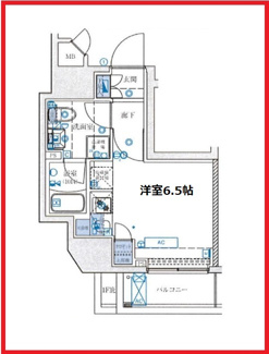 【間取り】 | ベルシード千住パークサイド