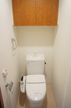 パラッシオ目黒不動前のトイレ|落ち着いた色調のトイレです