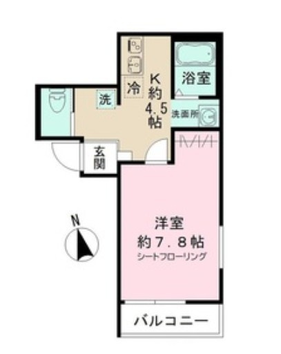 イル・ヴォーロの間取り