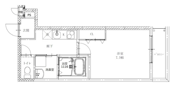 【間取り】 | フジパレス鳳中町ノース