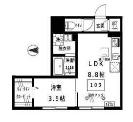 【間取り】 | フォーチュンⅧ