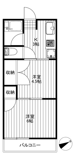 【間取り】 | シティハイムグリーン