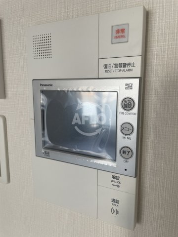 ブルフォルトゥーナ扇町のセキュリティ|ブルフォルトゥーナ扇町　モニター付きインターホン