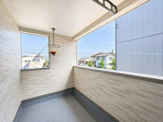 売新築戸建　静岡市清水区村松原１丁目のバルコニー