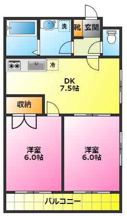 ステラマリスの間取り|鉄筋コンクリート造マンション♪